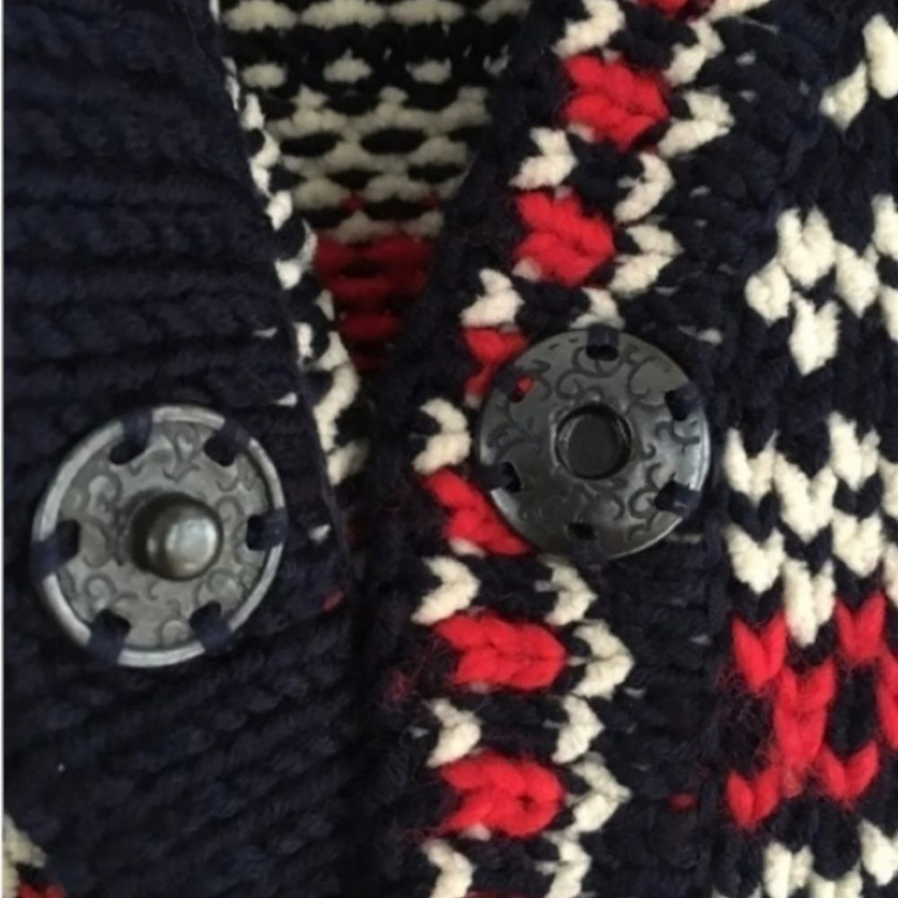 FREE PEOPLE‎ Nordic Cardigan Duster M - Picture 7 of 11